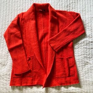 Eileen Fisher Boiled Wool Cardigan Jacket PP (Petit XS)
